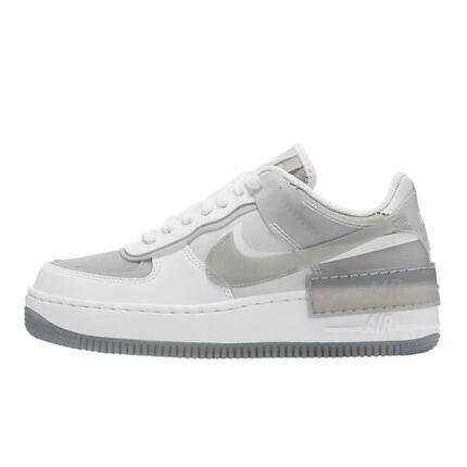 Schuhe Air Force 1 Shadow SE White Particle Grey