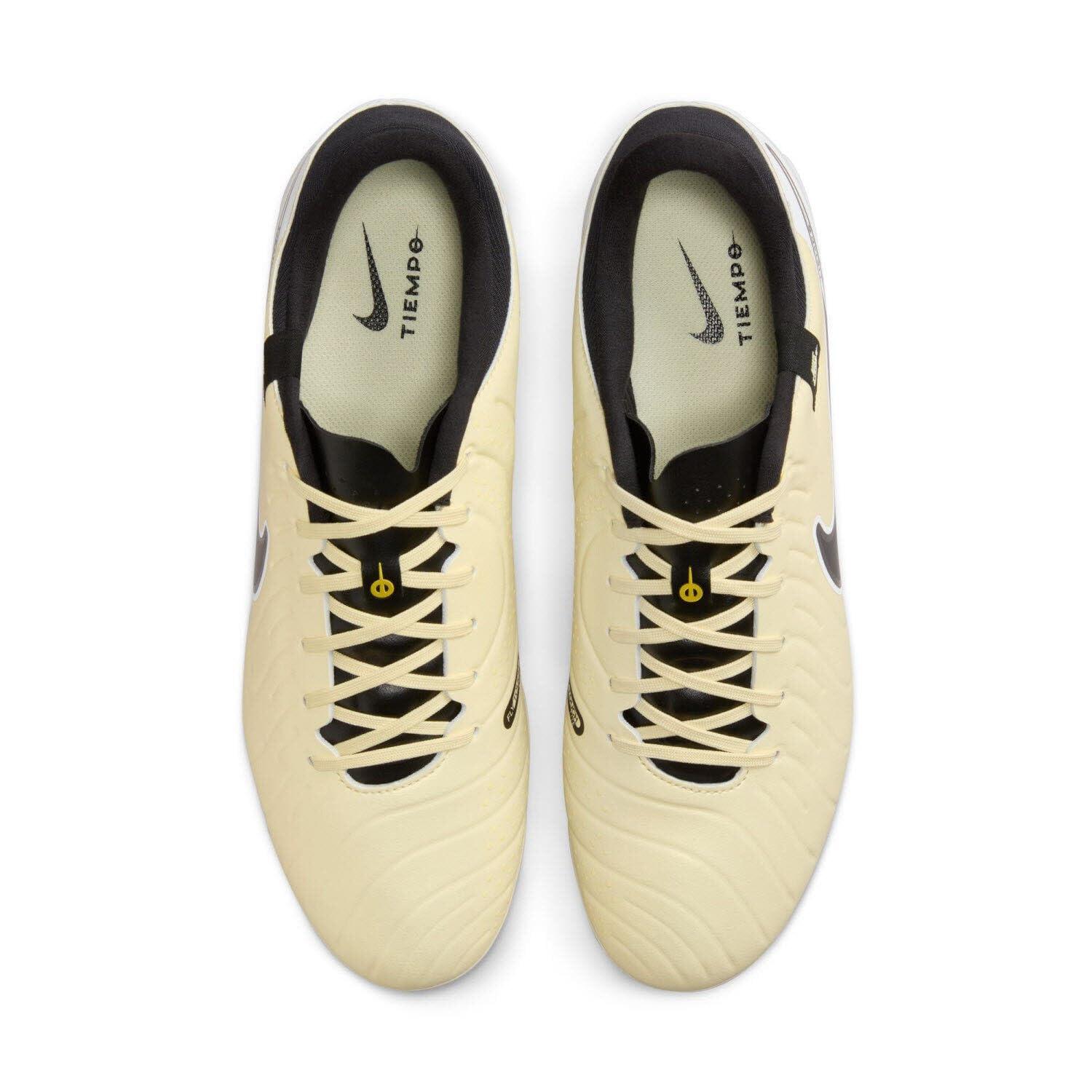 Bottes de foot Hommes Nike Tiempo Legend 10 blanc 5/6