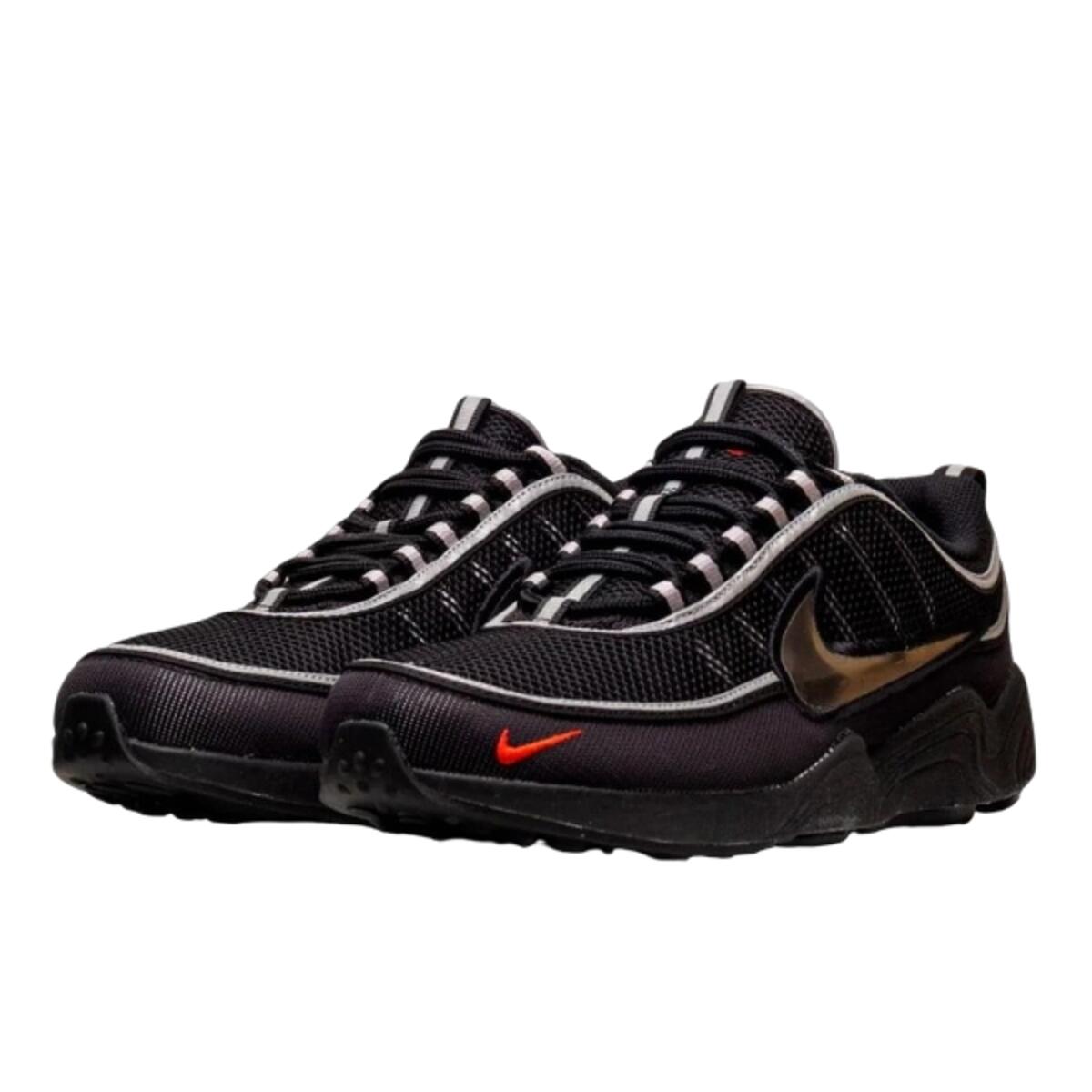 Chaussures  Air Zoom Spiridon Black Metallic Silver 3/4