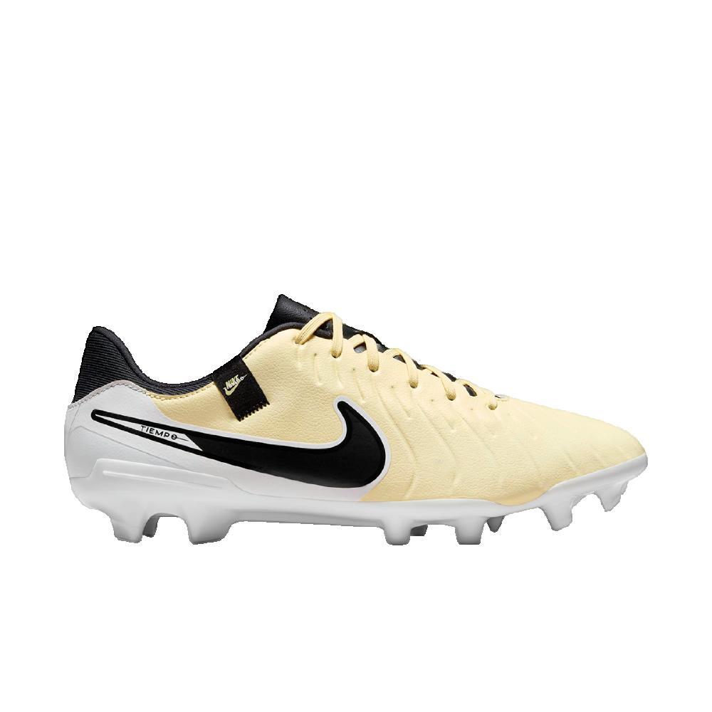 Nike - Bottes De Foot Hommes Nike Tiempo Legend 10 Blanc - Chaussures De Football - Blanc|jaune|noir - 40 - Decathlon