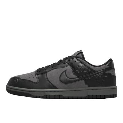 Chaussures Dunk Low Black Roses
