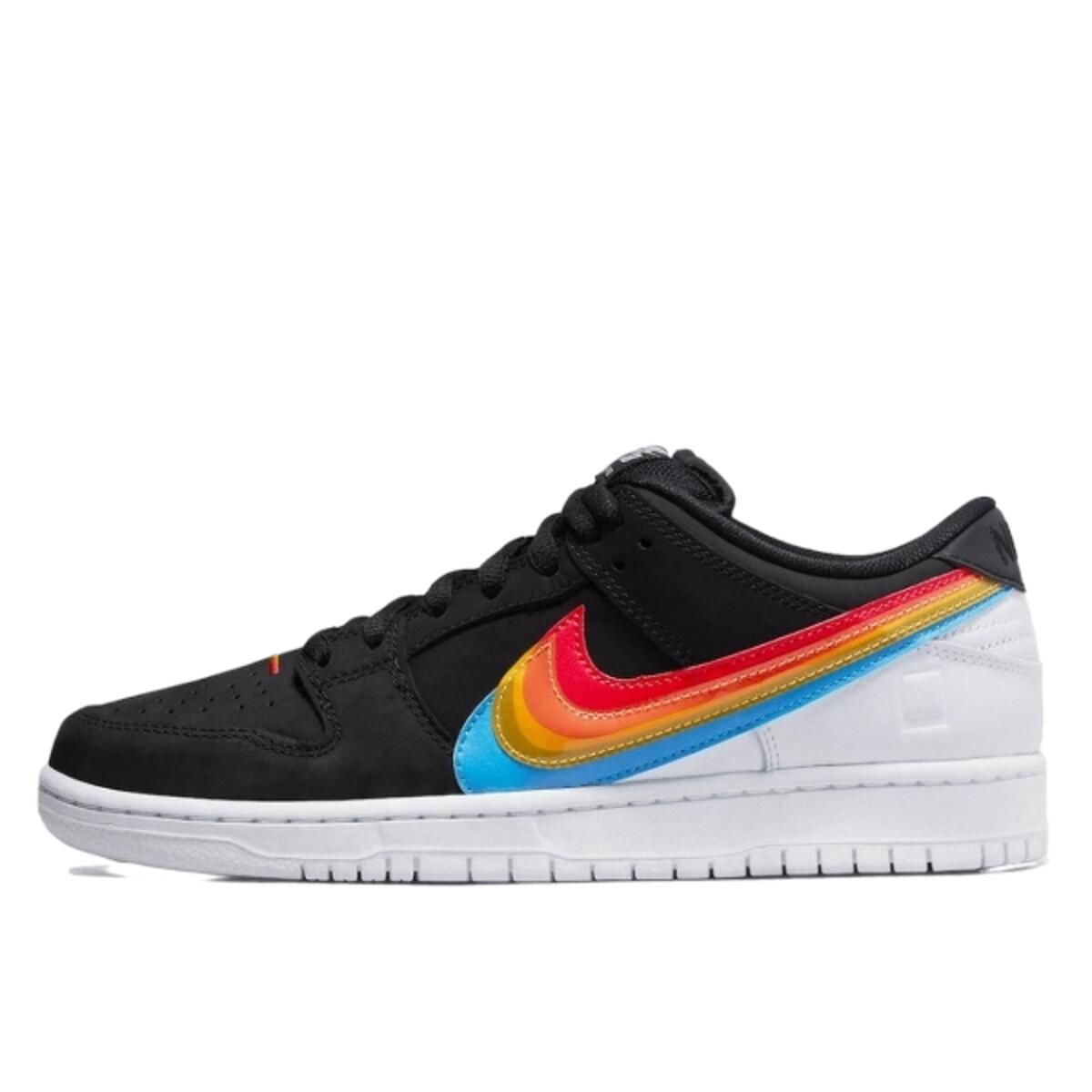 Nike - Chaussures  Sb Dunk Low Polaroid - Baskets - Noir - Decathlon