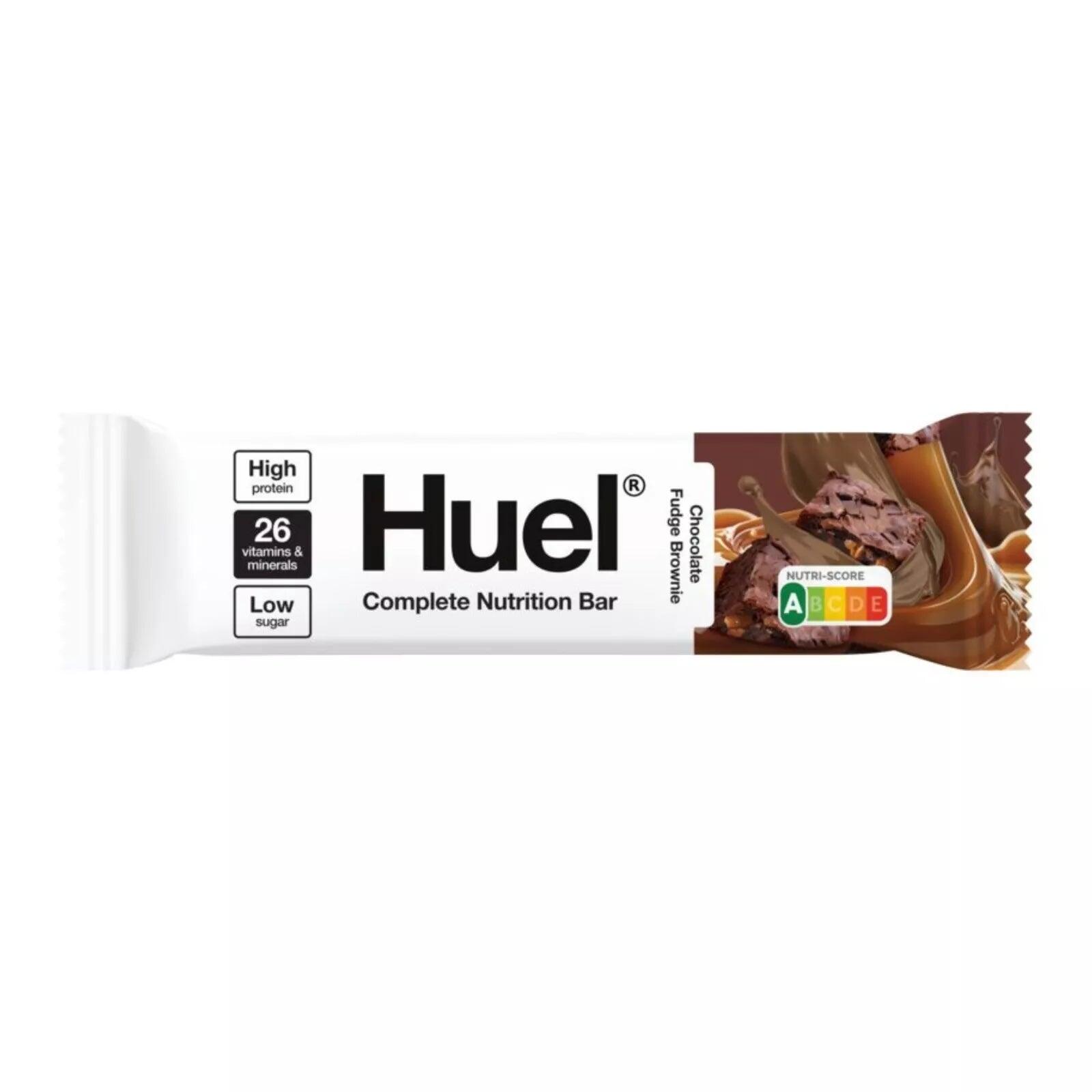 HUEL Huel Complete Nutrition Bar 12x51G - Chocolate Fudge Brownie