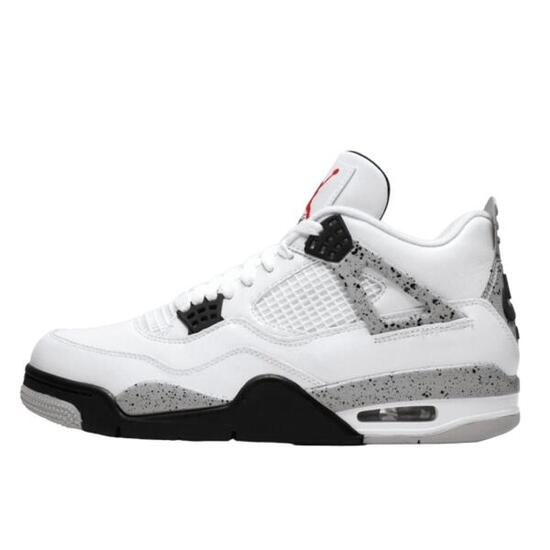 Schuhe 4 Retro White Cement