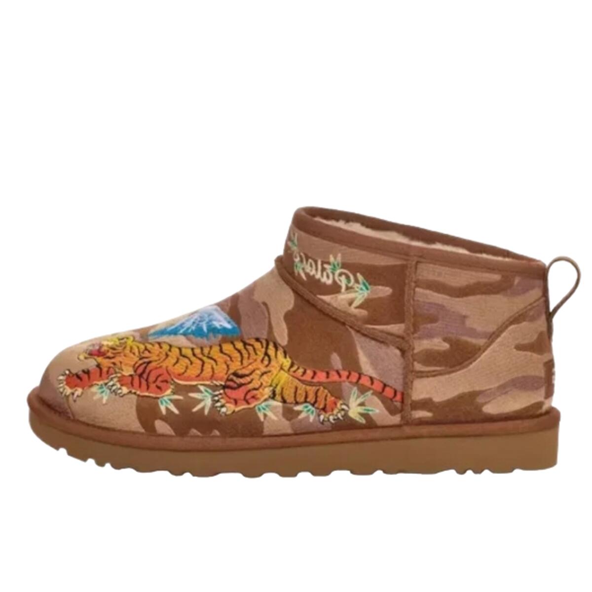 Ugg - Chaussures Classic Ultra Mini Boot Palace Chestnut Camo - Bottines - Marron - 42 - Decathlon