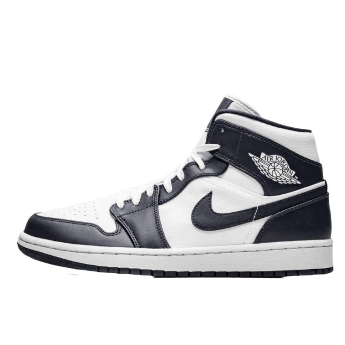 Jordan - Chaussures  1 Mid White Metallic Gold Obsidian - Baskets - Blanc - Decathlon