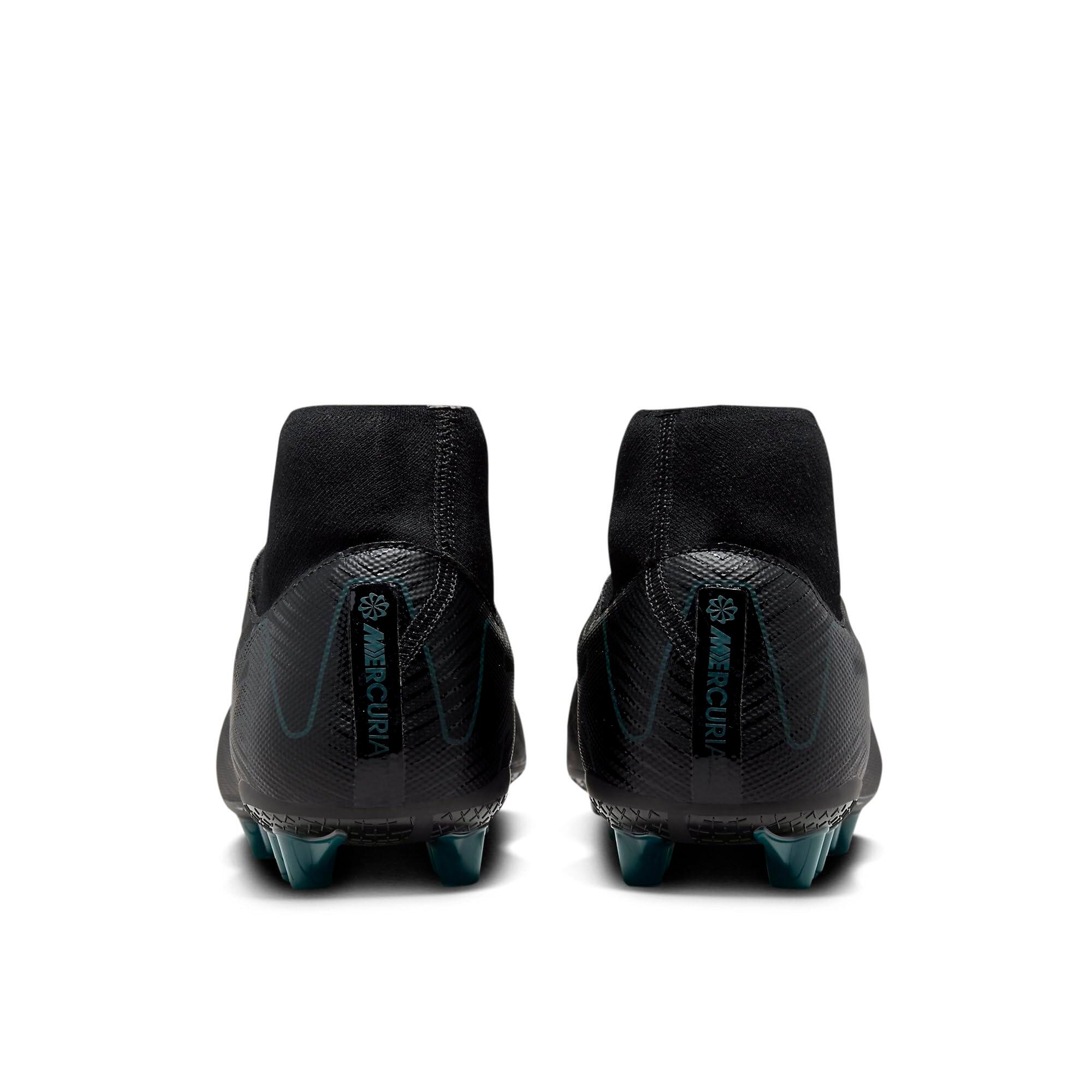 Nike Zm Superfly 10 Academy Ag - Scarpe da Calcio Uomo, Nero/Verde Profondo 2/6