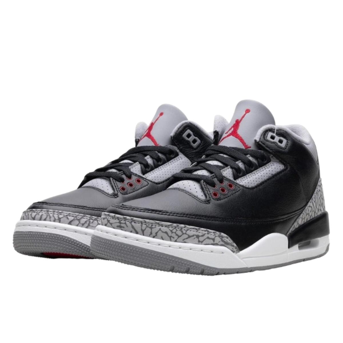 Chaussures  3 Retro OG Black Cement (2024) 2/4