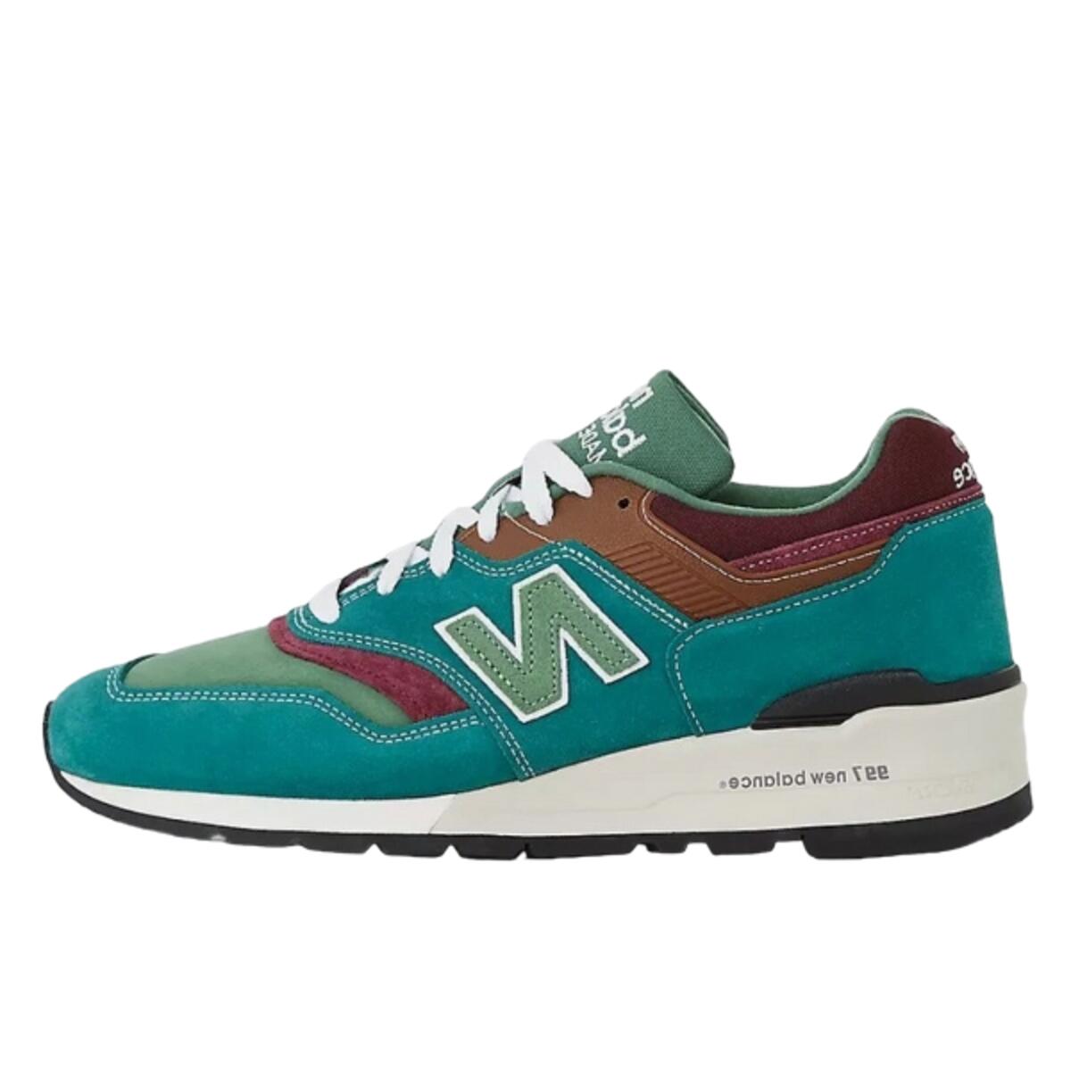 New Balance - Chaussures 997 Miusa Vintage Teal Jade - Baskets - Marron - Decathlon