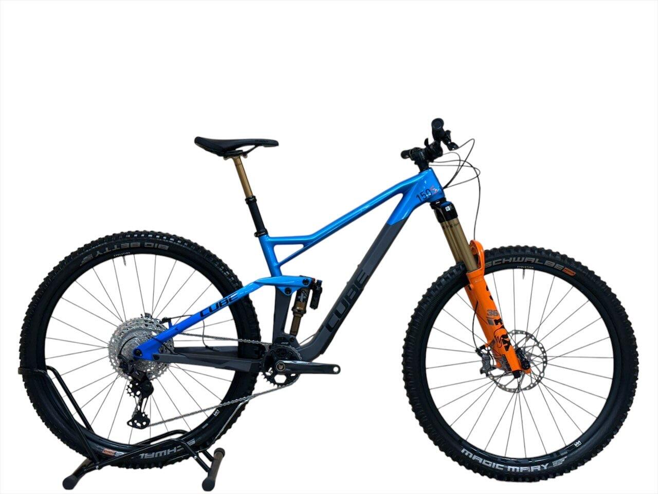 CUBE Ricondizionata-mountain bike Cube Stereo SL 150 Action Team C62-Stato eccellente