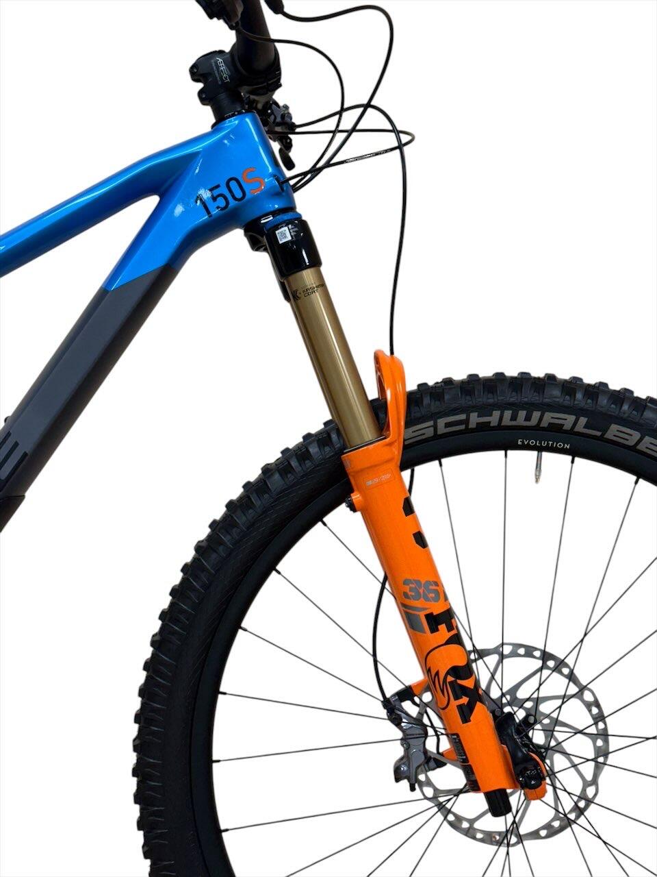 Ricondizionata-mountain bike Cube Stereo SL 150 Action Team C62-Stato eccellente 3/7