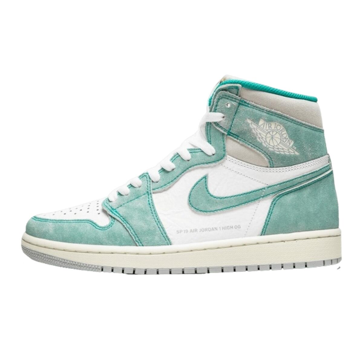 JORDAN Scarpe  1 Retro High Turbo Green Flight Nostalgia