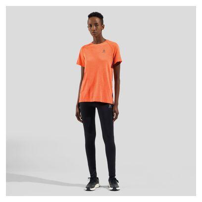 Maglia a manica corta Odlo Essentials Seamless da donna Coral 5/5