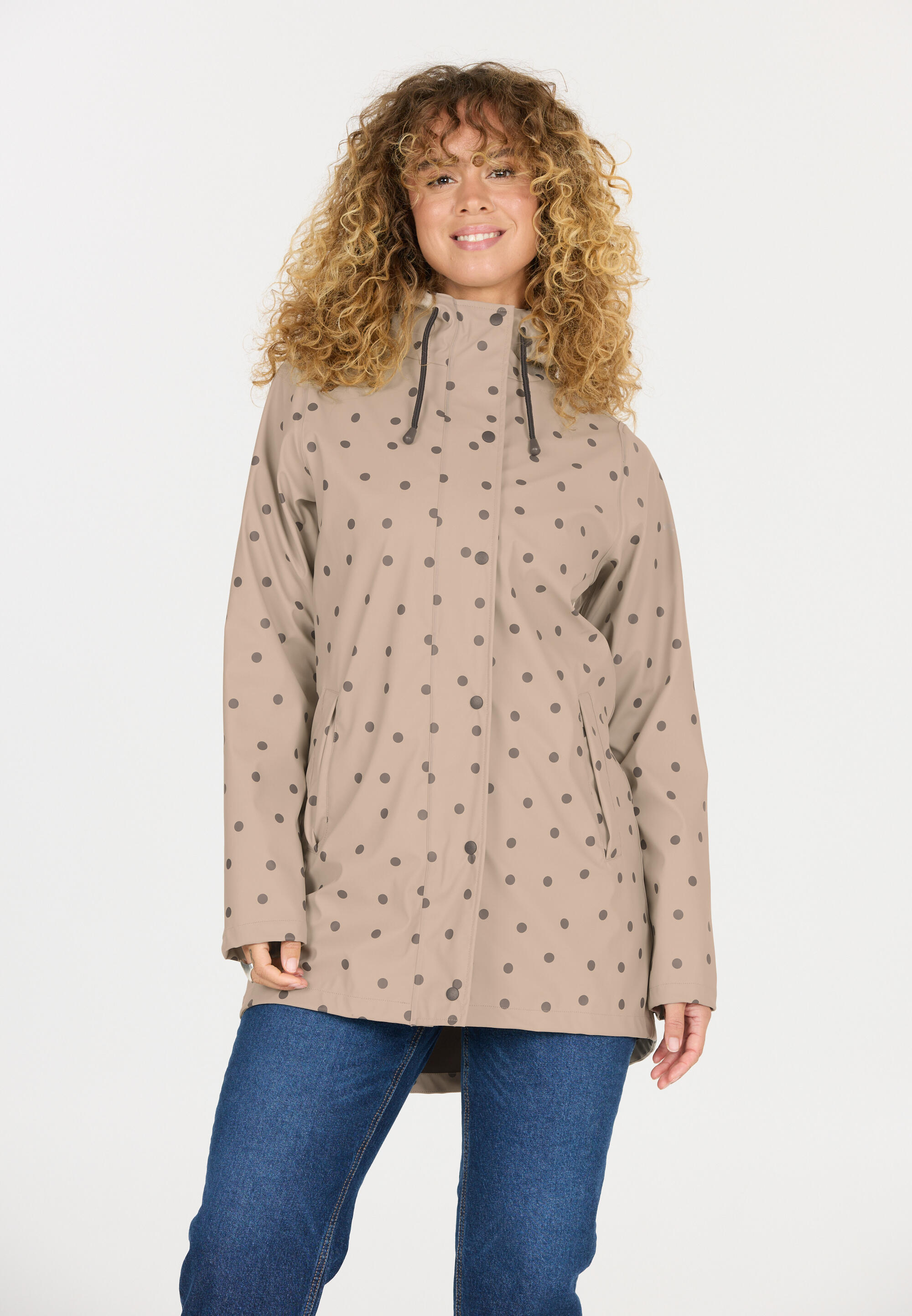 Veste imperméable en PU femme Weather Report Sunrise Aop 3/5
