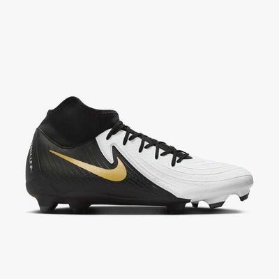 Nike phantom luna ii academy fg/mg heren voetbalschoenen in wit/zwart