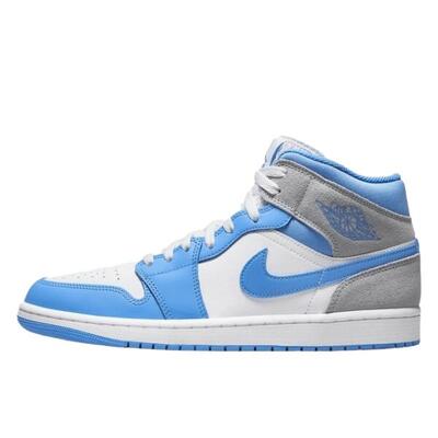 Schoenen 1 mid university blue grey