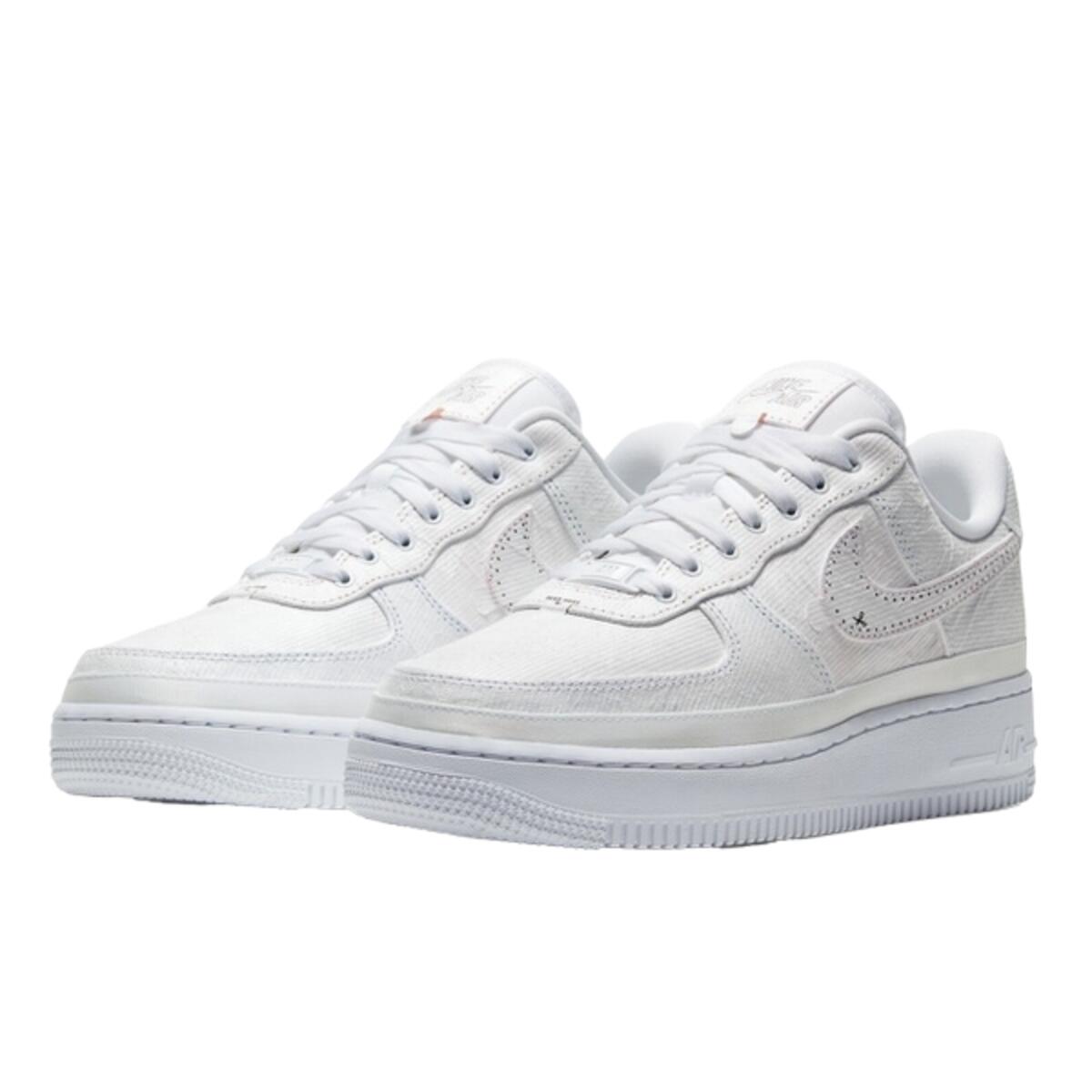 Chaussures  Air Force 1 LX Tear Away White 3/4