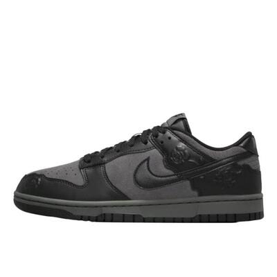 Schoenen dunk low black roses