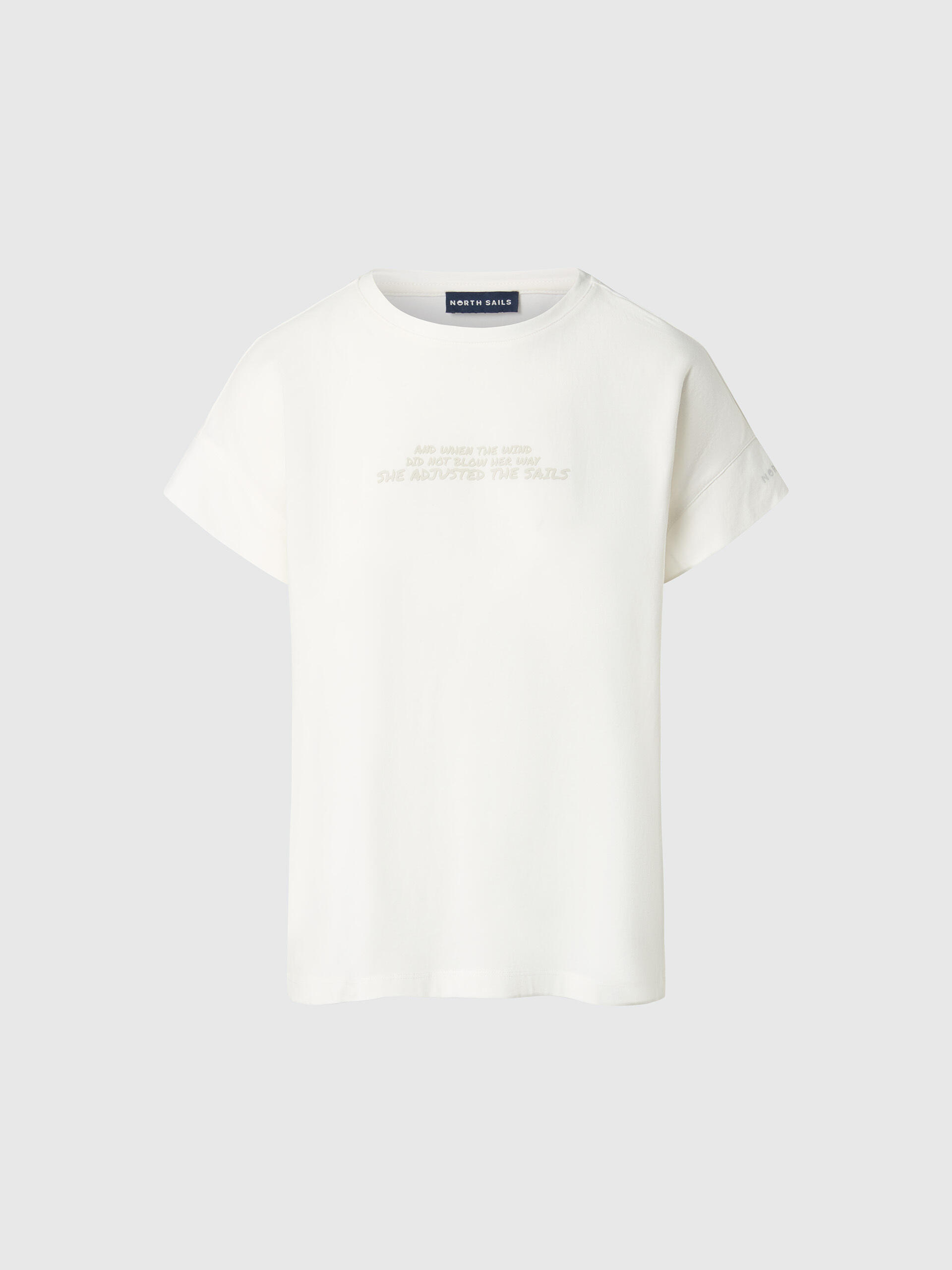 T-shirt avec imprimé slogan pour femme 3/3