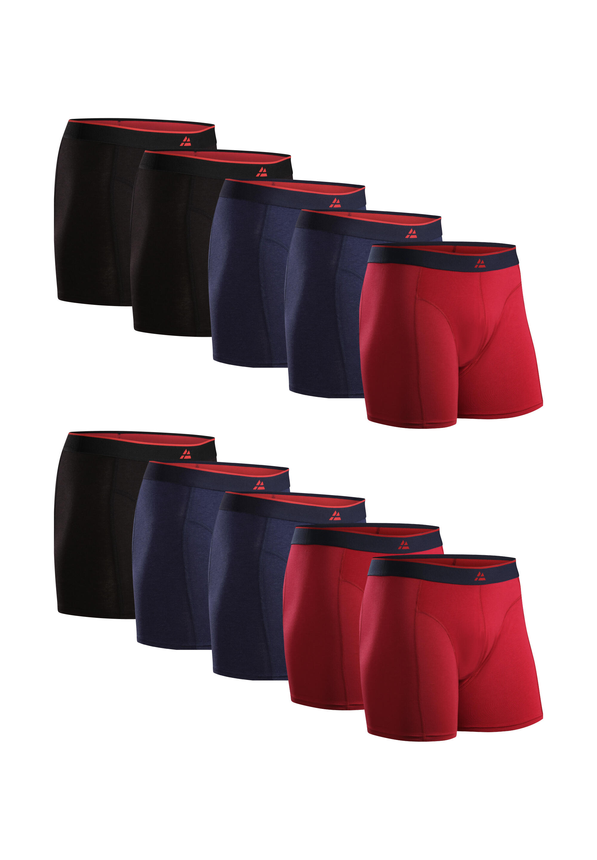 DANISH ENDURANCE Boxershorts Bamboo Trunks mehrfarbig atmungsaktiv hygienisch multifunktional