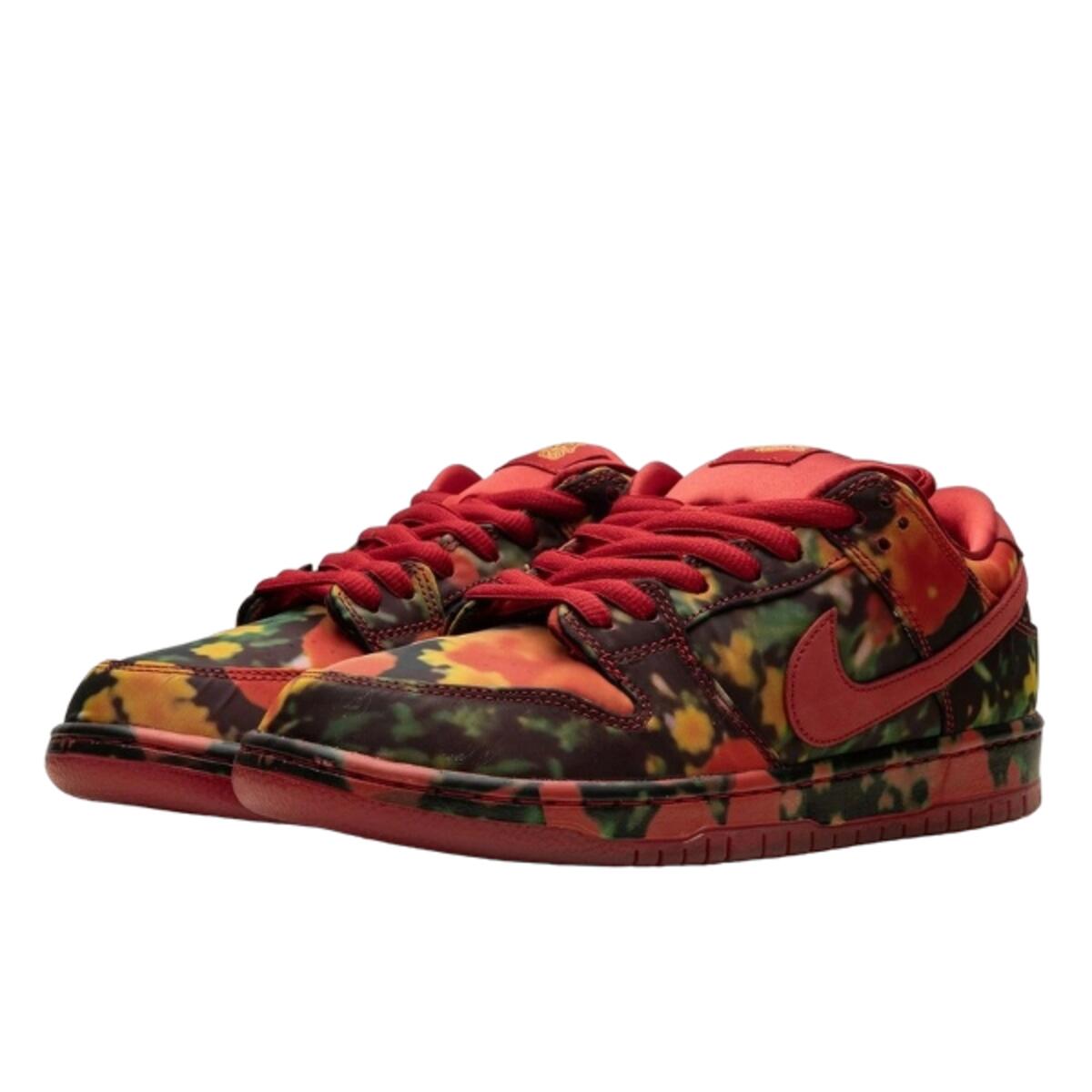 Chaussures  SB Dunk Low The Wizard of Oz Poppy Field 2/6
