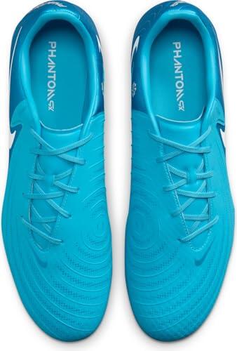 Nike Phantom GX II Academy FG/MG Scarpe Calcio Uomo Blue Fury White 42.5 3/6