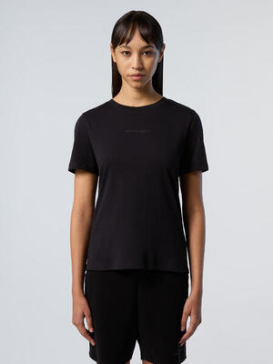 T-shirt con stampa North Sails tono su tono da donna