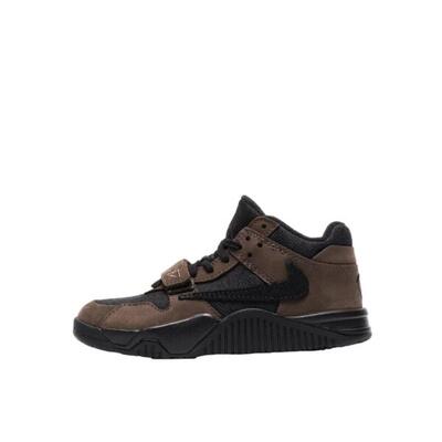 Schuhe Jumpman Jack TR Travis Scott Dark Mocha Enfant et Bébé