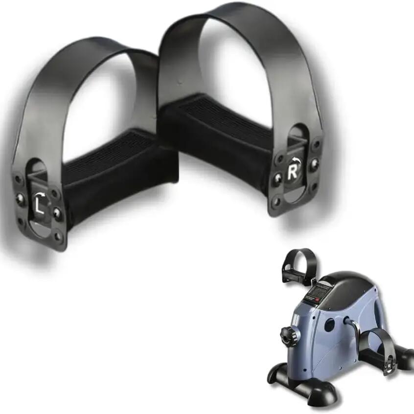 Pair of Black 9/16" Non Slip Adjustable Pedals FF