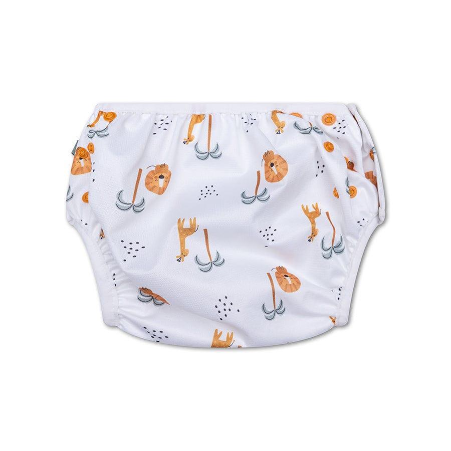 Swim Essentials | Pañal de natación multicolor lavable con estampado de animal 3/3