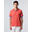Polo avec patte de boutonnage rayée pour homme