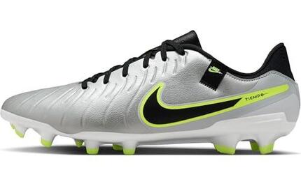 Chaussures Hommes Nike Tiempo Legend 10 Academy argenté