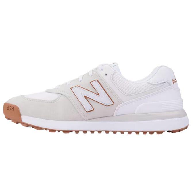 New Balance 574 Green V2 Seashell Dames Golfschoenen 3/5