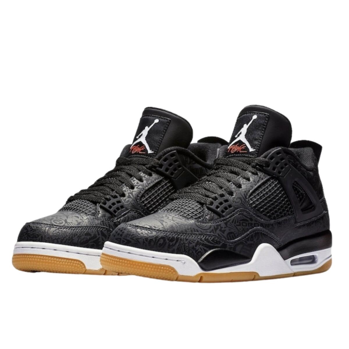 Scarpe  4 Retro Laser Black Gum 2/3