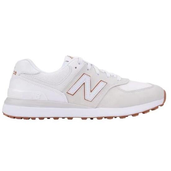 Chaussures de golf New Balance 574 Green V2 Seashell pour femme