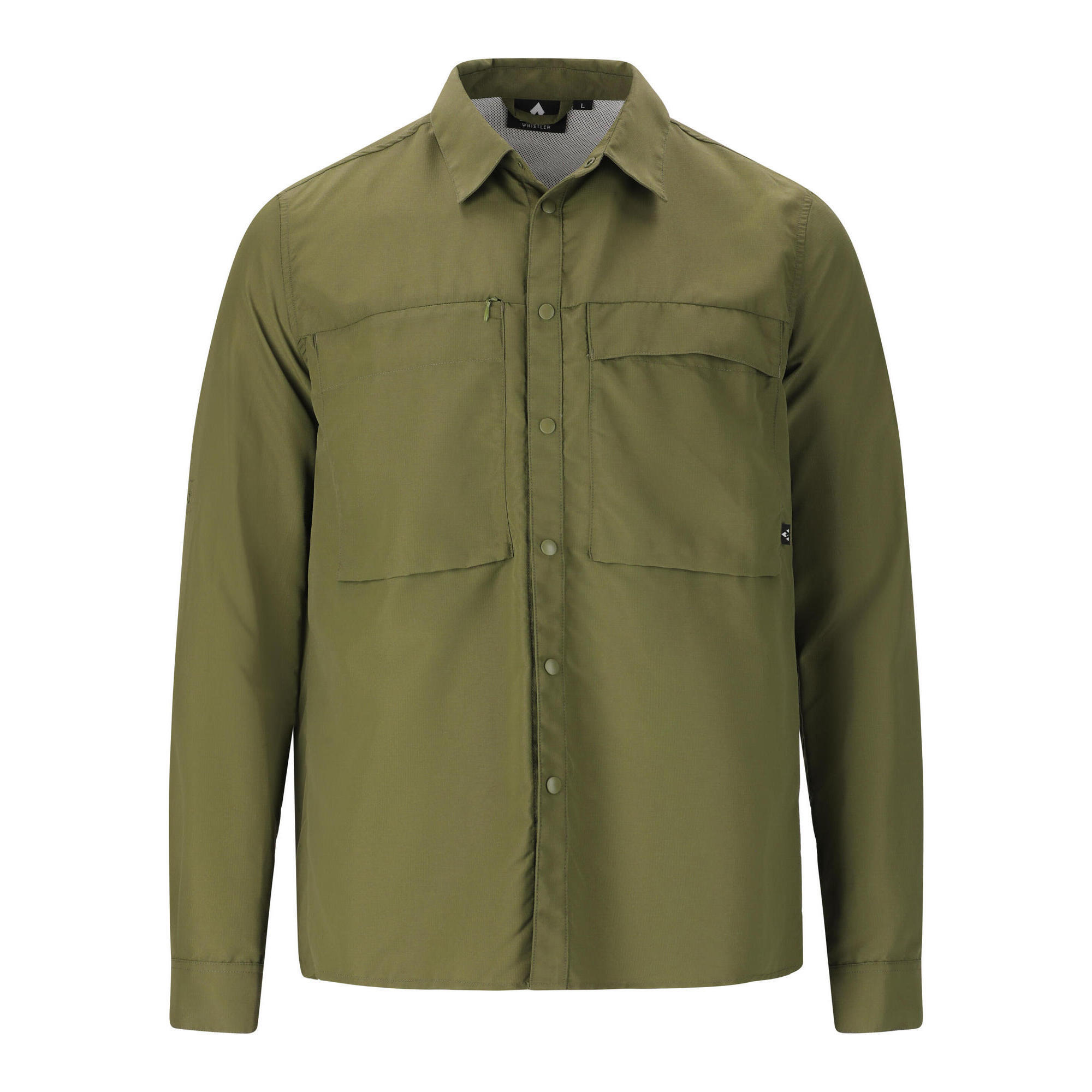 Whistler - Funktionshemd Elm - Polo Manches Longues - Vert - 52 2xl - Decathlon