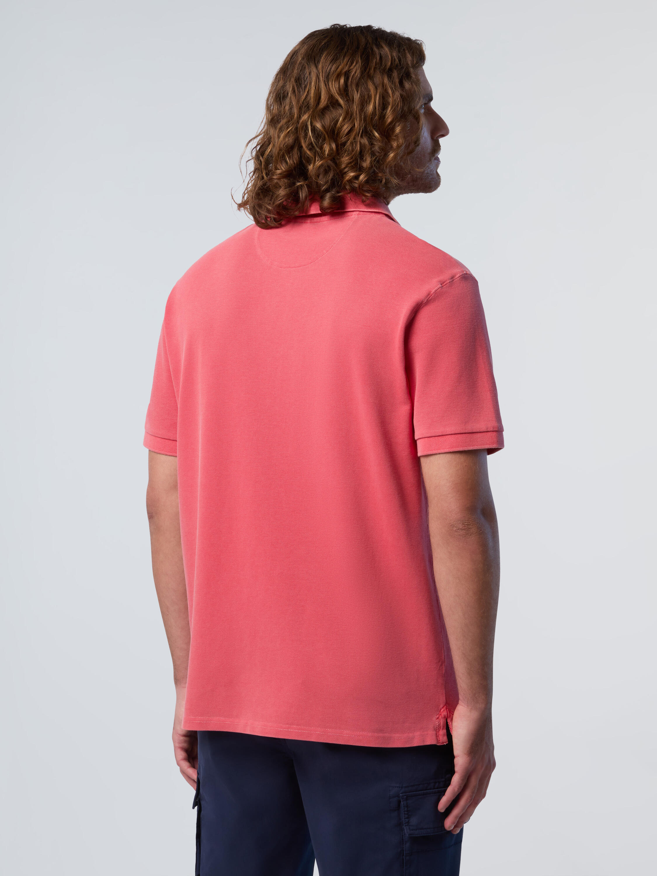 Polo Con acabado teñido en pigmentos para hombre 2/7