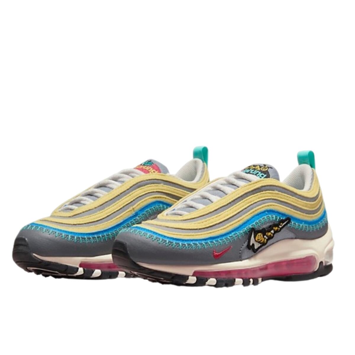 Schoenen  Air Max 97 Air Sprung Grey Celery 2/3