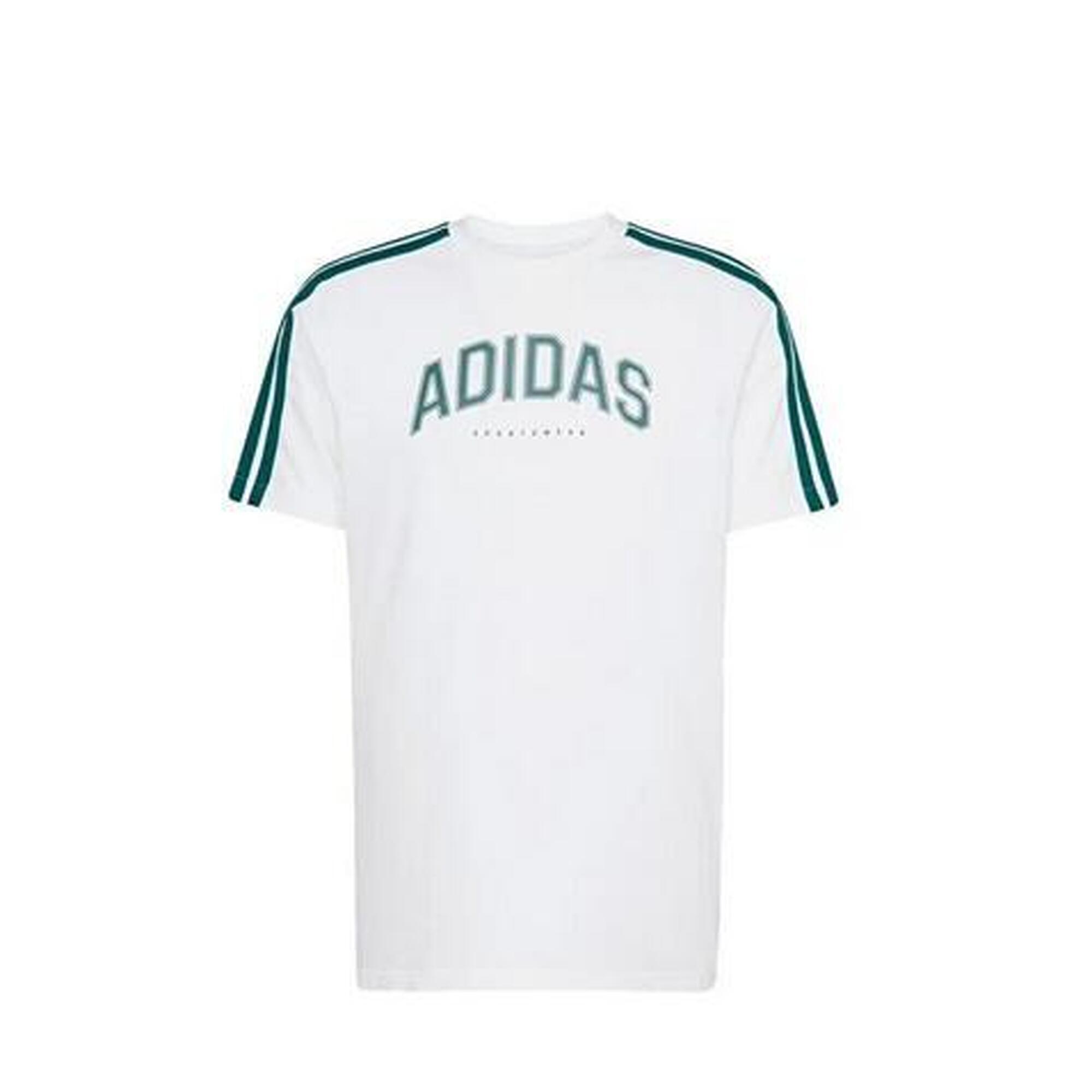 Adidas - T-shirt Adidas Modèle Jj3868 Pour Homme - T-shirt Manches Courtes - Blanc|gris - Decathlon
