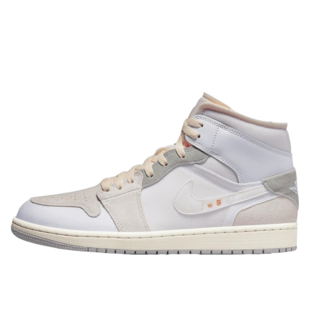Jordan - Chaussures  1 Mid Se Craft Inside Out White Grey - Baskets - Gris - 42,5 - Decathlon