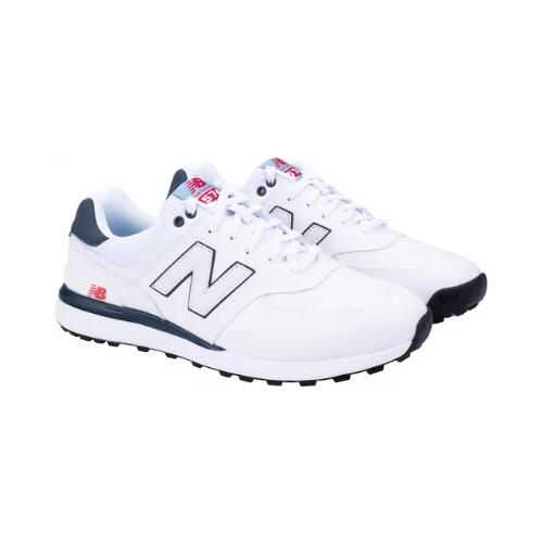 New Balance 574 Greens V2 Heren Wit/Navy 4/4