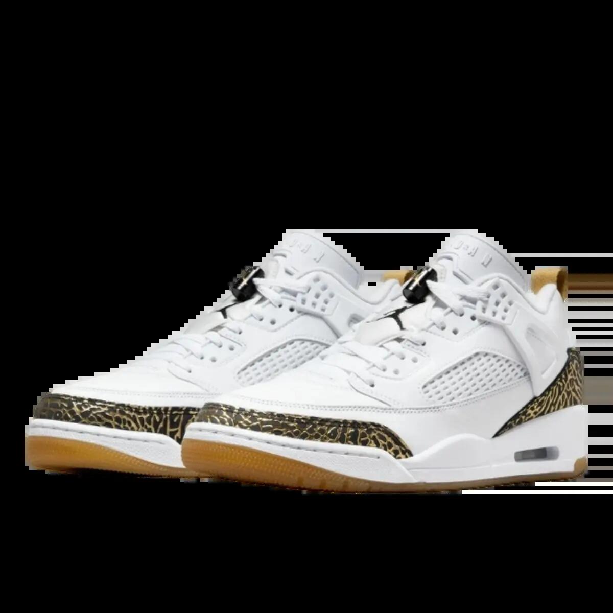Zapatillas  Spizike Low White Metallic Gold 2/2