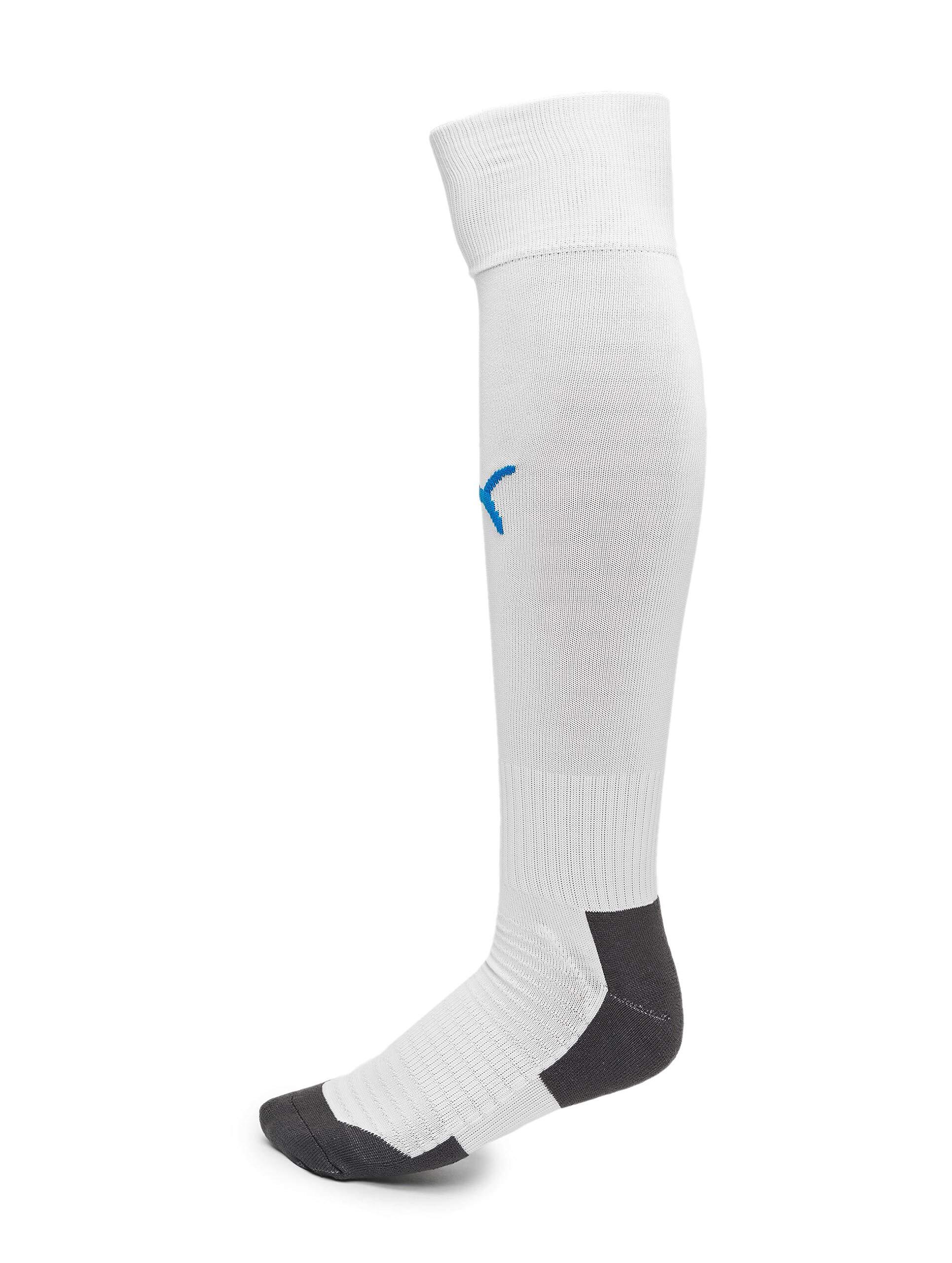 Chaussettes de football Puma Team Liga Core, blanches 43-46 3/4