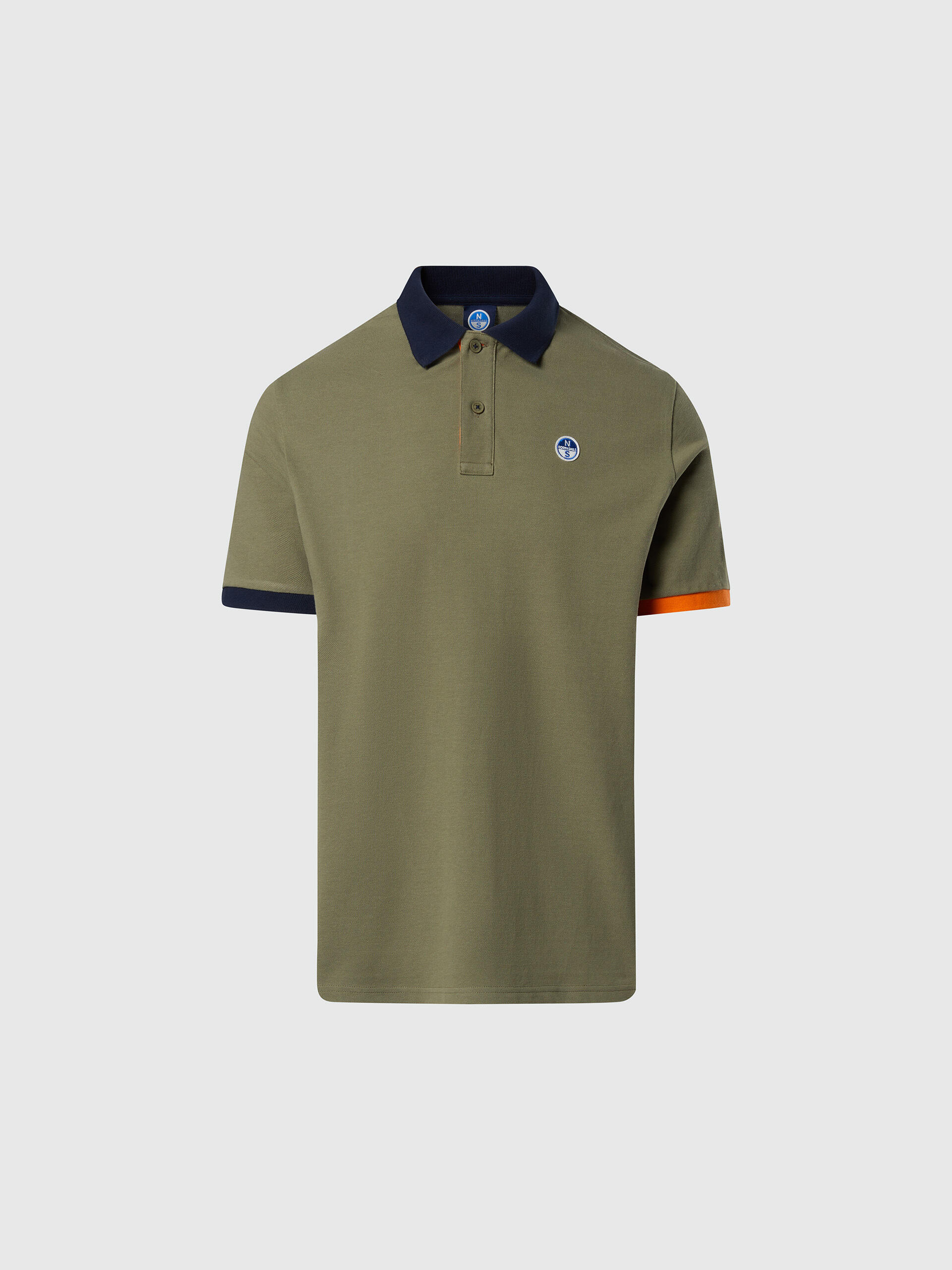 Polo con ribetes en contraste para hombre 3/7