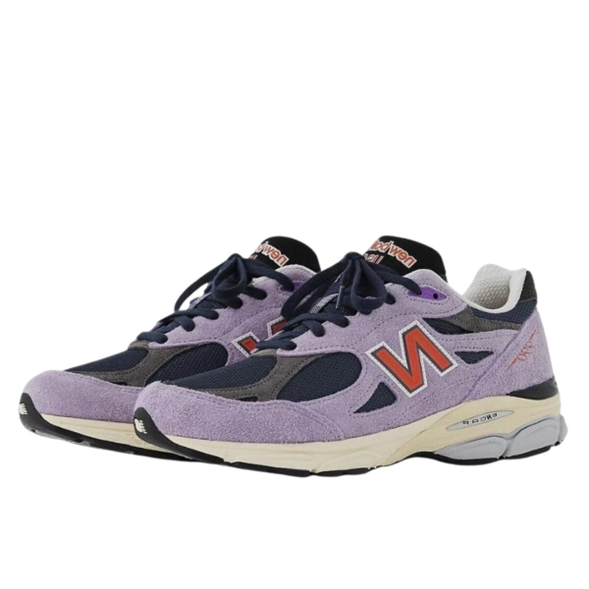 Chaussures  990 V3 MiUSA Teddy Santis Raw Amethyst 2/3