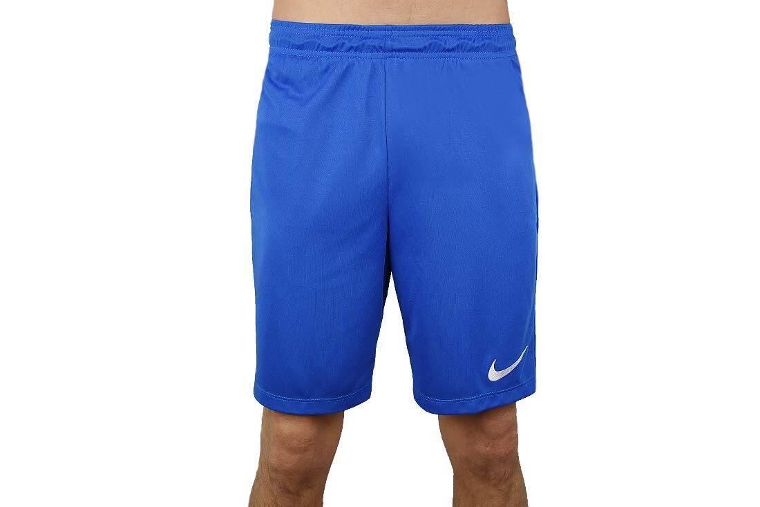 NIKE Pantaloncini Corti Nike Park II Knit per Bambini, Blu Reale e Bianco, Taglia L