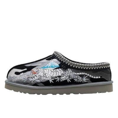 Schoenen tasman slipper palace black camo