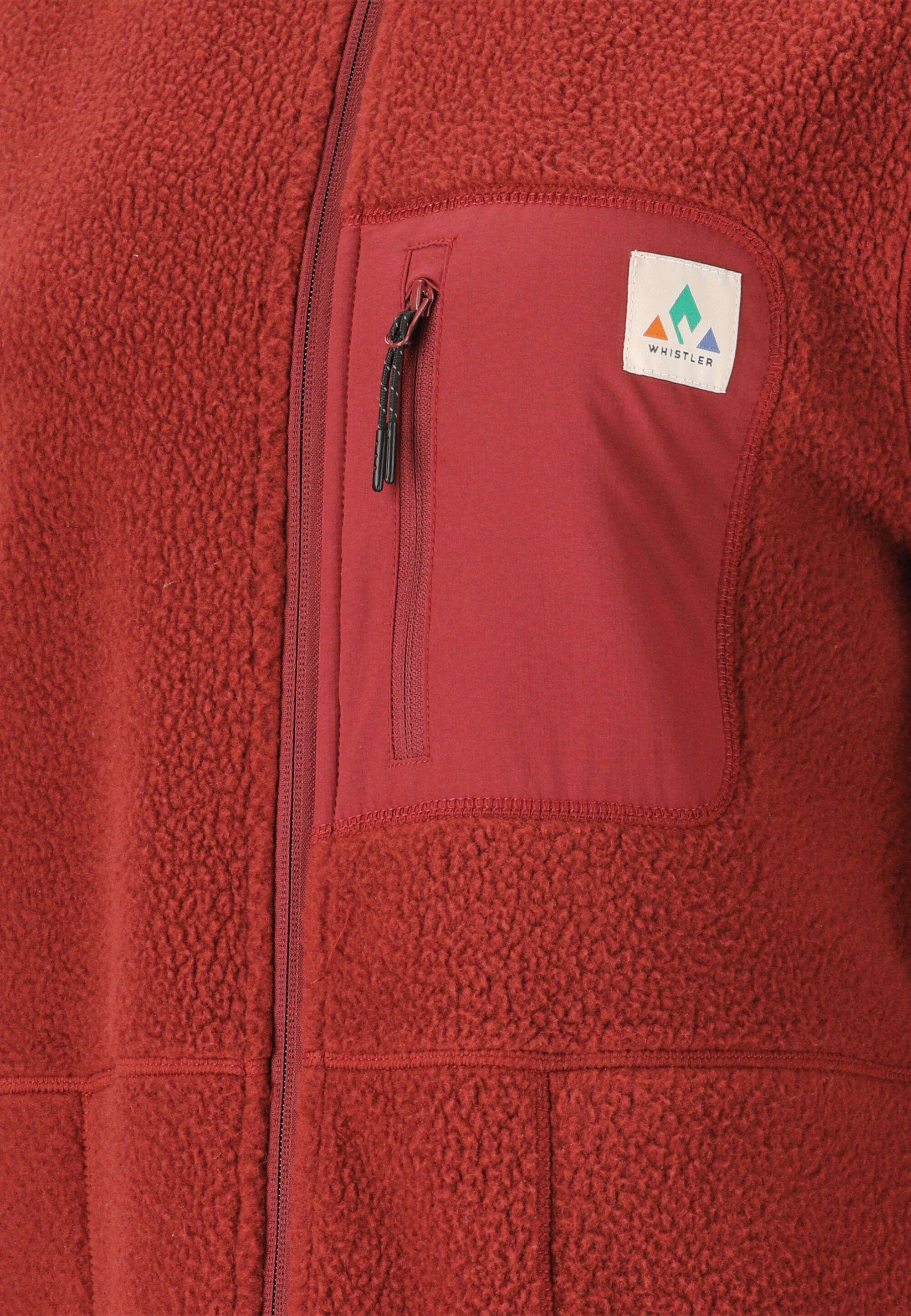 Women's long fleece Whistler Felis Teddy 5/5