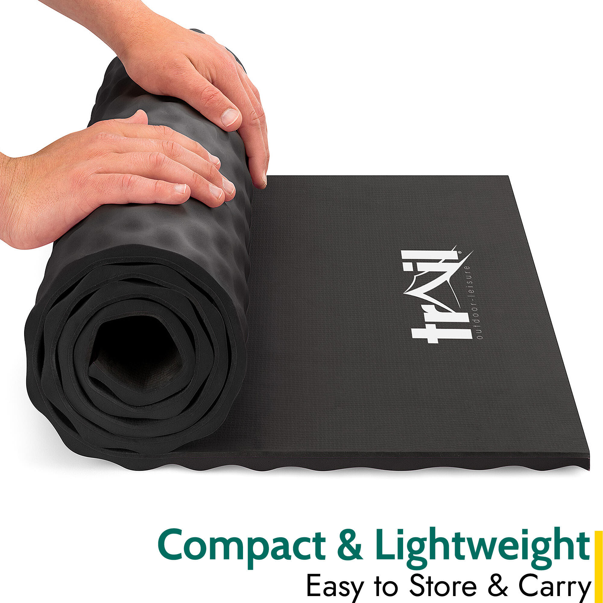 Contour Camping Mat 15mm Thick Sleeping Roll Pad Waterproof Lightweight Trail 2/7