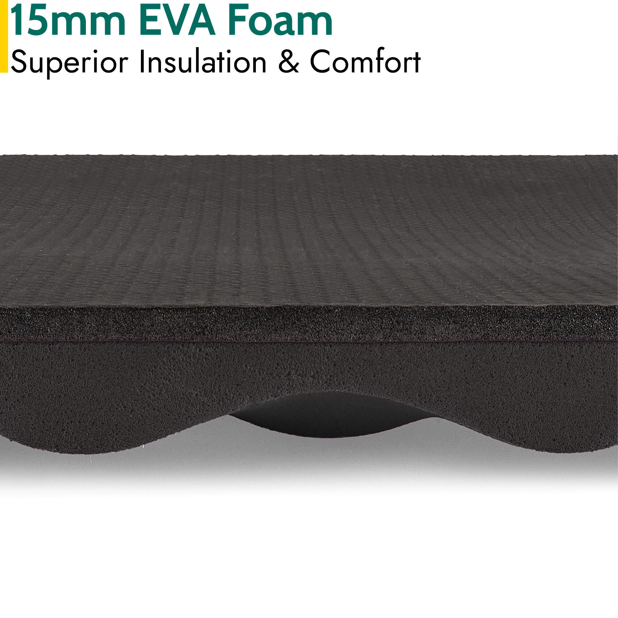 Contour Camping Mat 15mm Thick Sleeping Roll Pad Waterproof Lightweight Trail 3/7